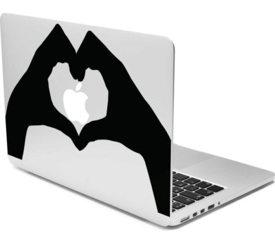 CASEIT  13  MacBook Decal - Heart Hands